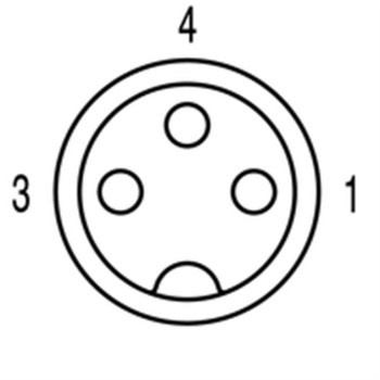 WEIDMULLER CONECTOR M8 3 PINES SAIL-M8BW-3-5.0U