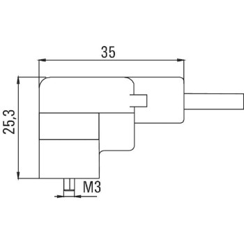 WEIDMULLER LATIGUILLO SAIL-M12GM12G-4-5.0U M12  A CONECTOR VÁLVULA