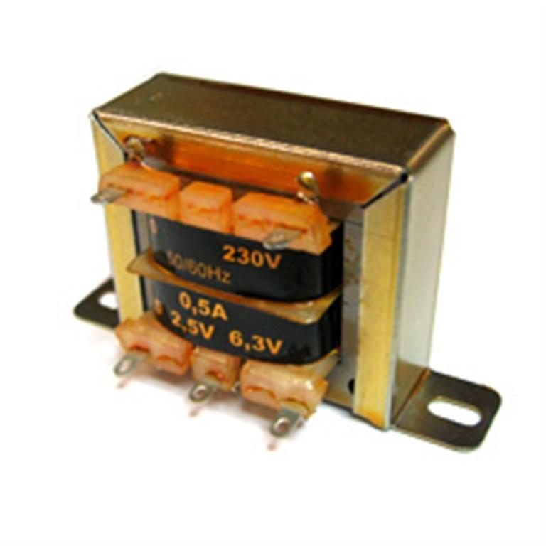 TRANSFORMADOR 9V+9V 0.5A