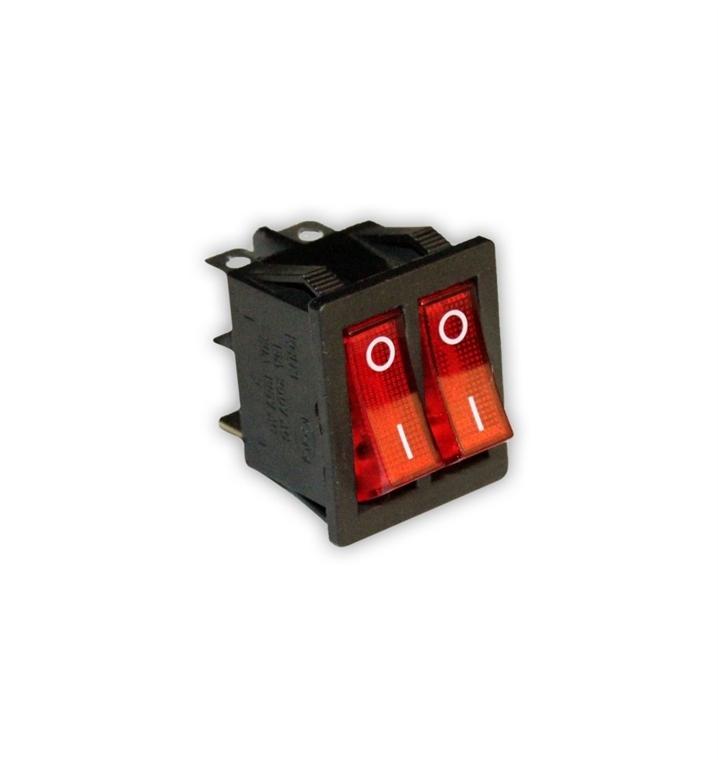 EMAS INTERRUPTOR UNIPOLAR ROJO ON-OFF