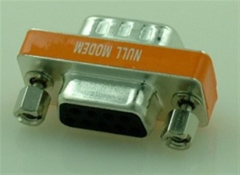 ADAPTADOR NULL MODEM DB9
