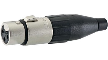CONECTOR HEMBRA XLR 3 PINES