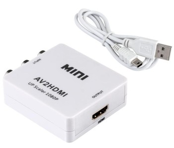 CONVERTIDOR VGA - HDMI BLANCO HDMI 1080p
