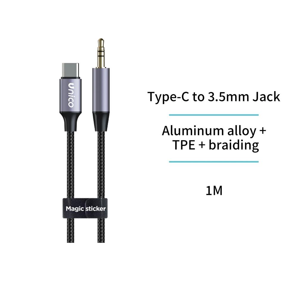 ADAPTADOR DE AUDIO TIPO-C A JACK 3.5MM