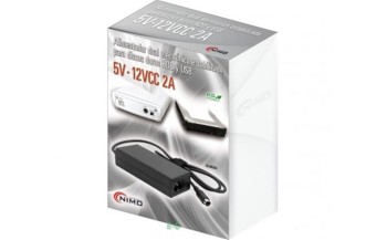ALIMENTADOR 5VDC Y 12VDC 24W 2A