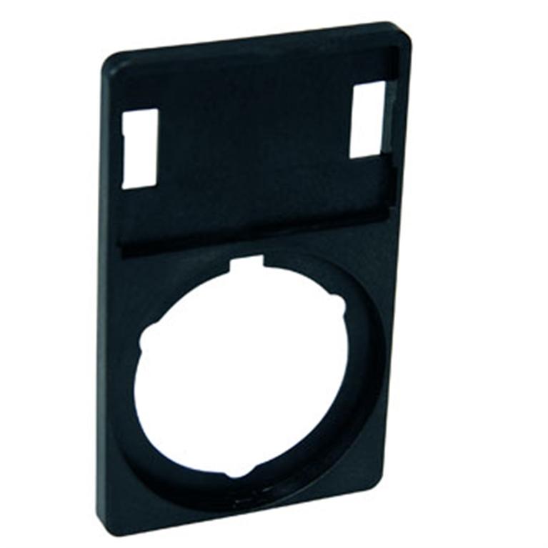S-PORTAPLACAS 30X50 ROJ/NEG BL