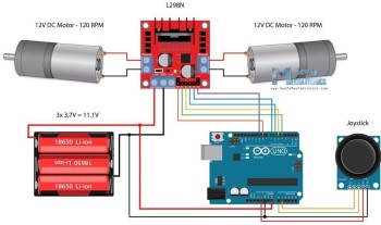 ARDUINO MÓDULO CONTROLADOR DE MOTORES DC