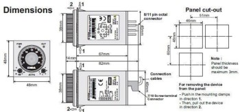 ENDA TEMPORIZADOR ANALÓGICO 24VDC ATP4-S11-LV-60