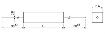 RESISTENCIA CERAMICA 2W 220OHM