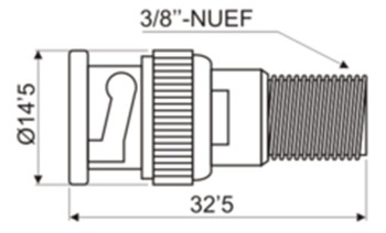 CONVERTIDOR BNC / F