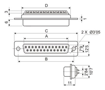 CONVERTIDOR BNC - RCA