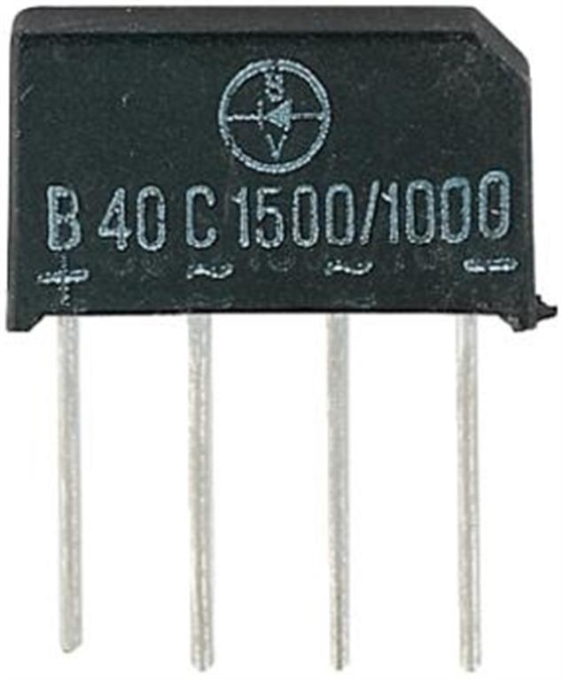 PUENTE RECTIFICADOR 1.5A  250V