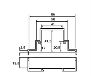 CAJA MODULAR  25 CONEXIONES