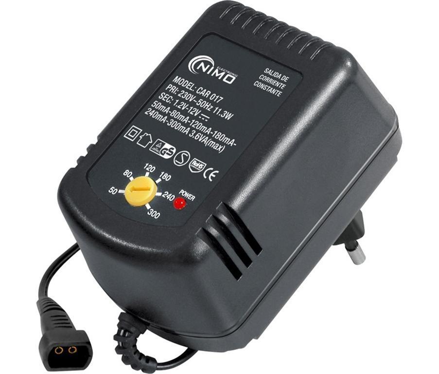 CARGADOR NC/NMH 1.2 A 12V