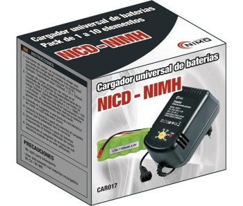 CARGADOR NC/NMH 1.2 A 12V