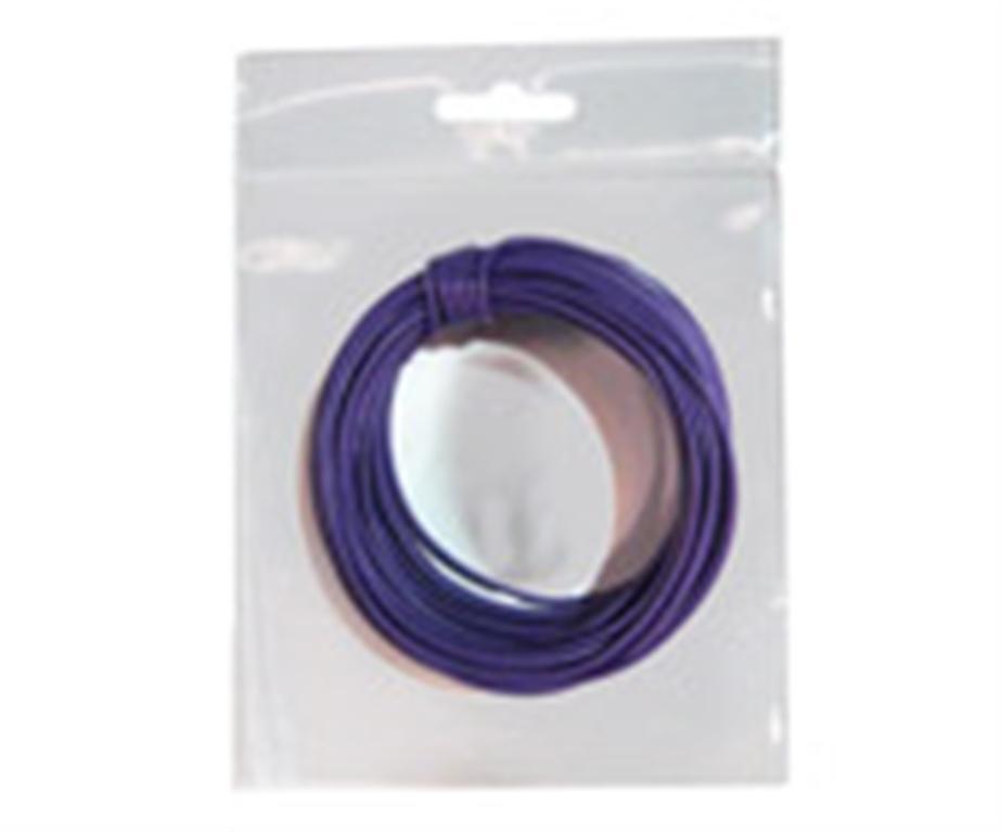 HILO DE COBRE UNIFILAR AZUL 0.28MM