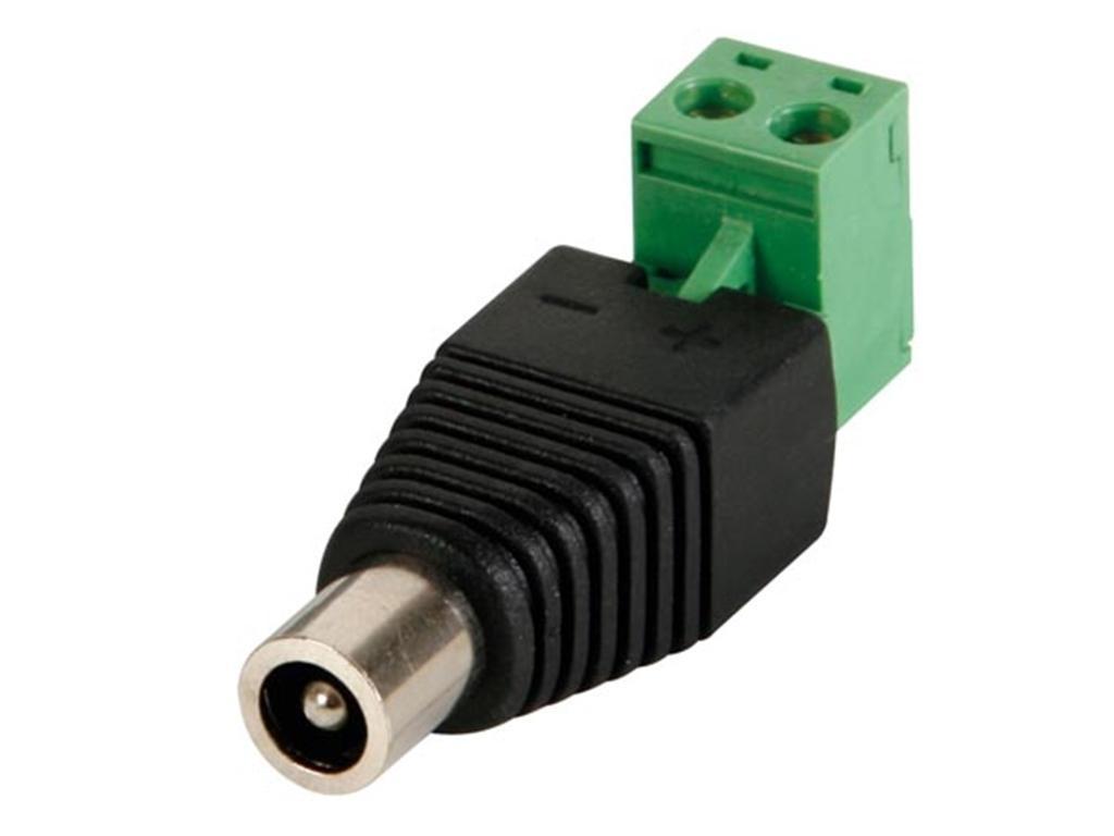 CONECTOR DC HEMBRA A CONEXIÓN POR TORNILLO