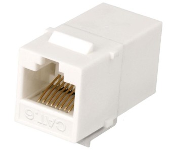 ADAPTADOR RJ45 HEMBRA-HEMBRA PARA PANEL