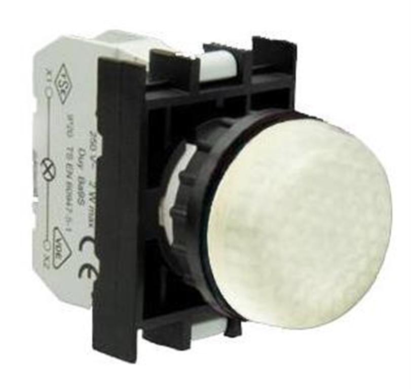 C/PIL.LED 100V230V BLANCO