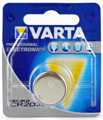 PILA DE LITIO 3V CR2032  20x3,2mm 230mAh 1uds. VARTA