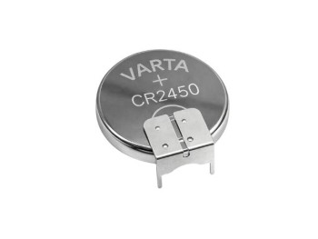 PILA DE LITIO 3V CR2450  24,7x5mm 560mAh 1uds. VARTA