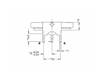 PILA DE LITIO 3V CR2450  24,7x5mm 560mAh 1uds. VARTA