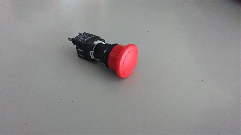 SETA D.16MM 1 NC 30mm ROJA