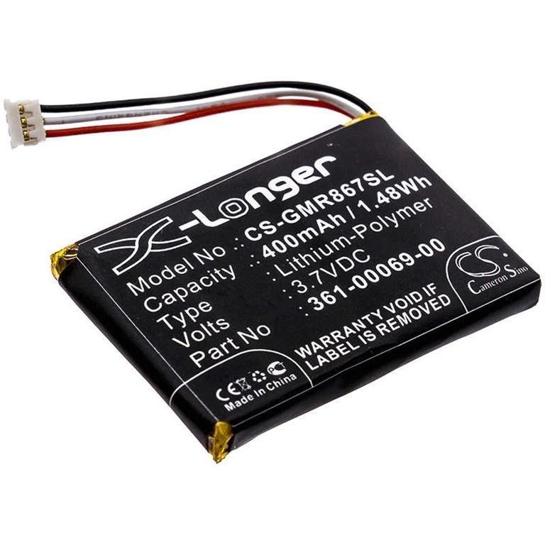 BATERIA LITIO 3,7V 400mA CS-GMR867SL MEDIDAS 36.55 x 24.94 x 5.40mm