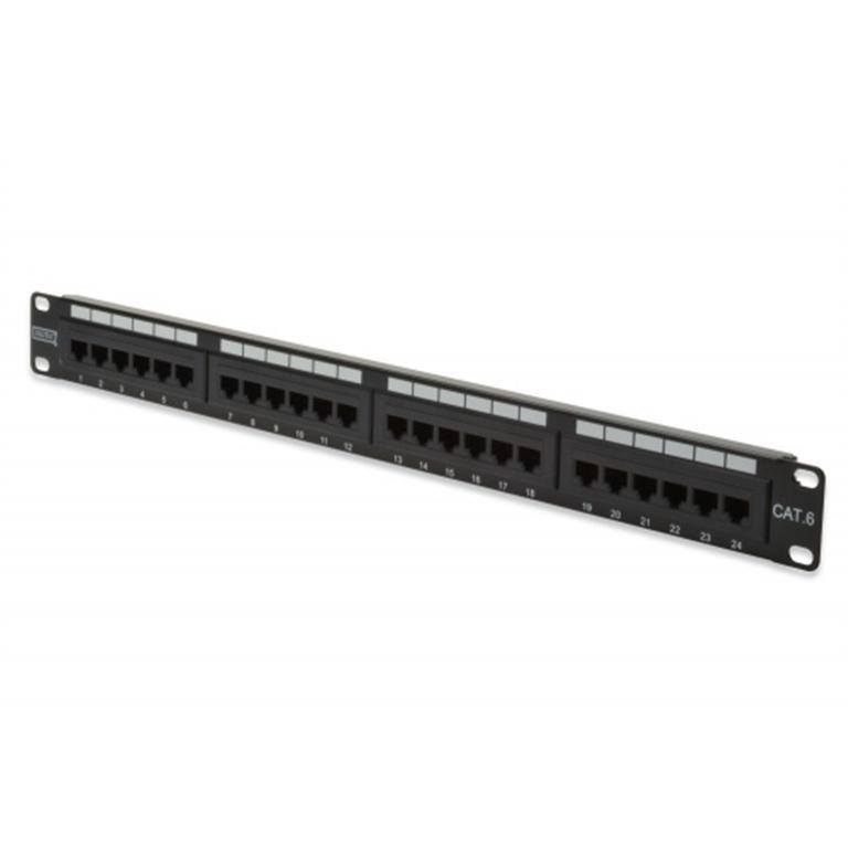 PANEL CAT6 24 PUERTOS UTP