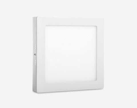 DOWNLIGHT LED   24W CCT SUPERFICIE CUADRADO 120º IP44 IK03 ARON LIGHT 300x300mm 176-264V BLANCO