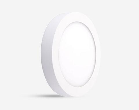 DOWNLIGHT LED   18W CCT SUPERFICIE REDONDO 120º IP44 IK03 ARON LIGHT   225 mm 176-264V BLANCO