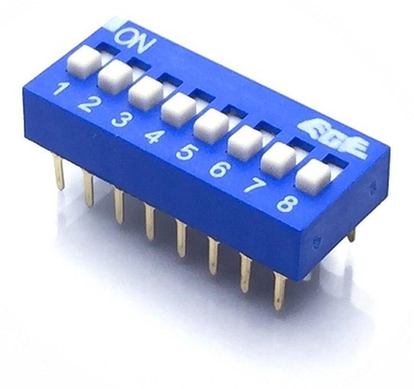 MICROINTERRUPTOR DIP 7 POSICIONES