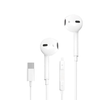 AURICULARES CON CABLE 1.2M TIPO C