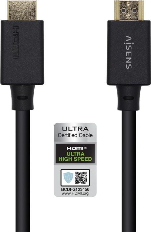 CONEXIÓN HDMI 2.1 Macho - Macho 3 MTS NEGRO 8K / 60HZ