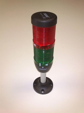 EMAS BALIZA LED ROJO/VERDE 24V