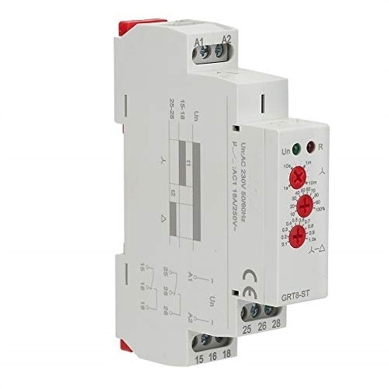 TEMPORIZADOR MULTIFUNCION 12-240VAC-VDC