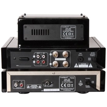 AMPLIFICADOR BLUETOOTH ESTEREO DE VALVULAS 2 x 25W RMS