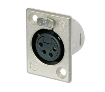 CONECTOR HEMBRA XLR 4 PINES