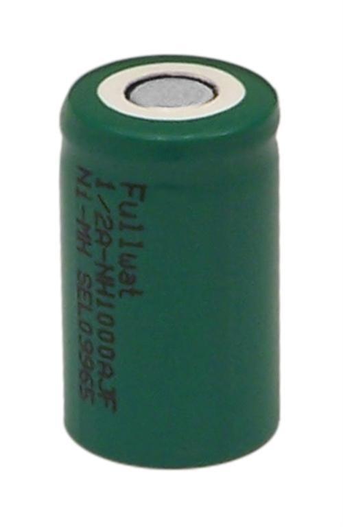 BATERIA Ni-MH 1,2V 1100mAh 1/2 A DIAMETRO 28x17mm