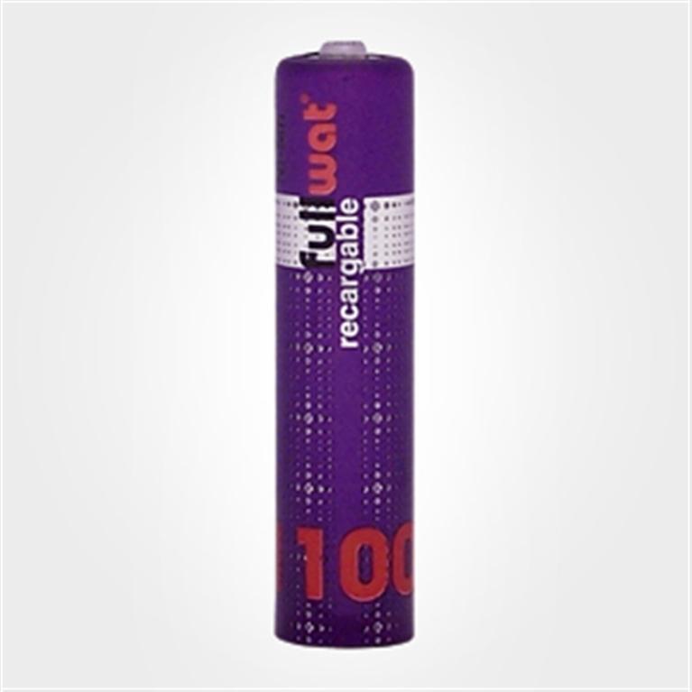 BATERIA Ni-MH 1,2V 1100mAh R3 / AAA DIAMETRO 10,5x42,5mm