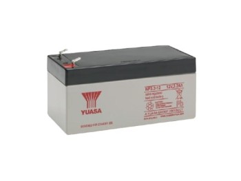 BATERIA PLOMO-GEL 12V 2,3Ah MEDIDA 134 x 67 x 64 mm FASTON 6,3 mm YUASA