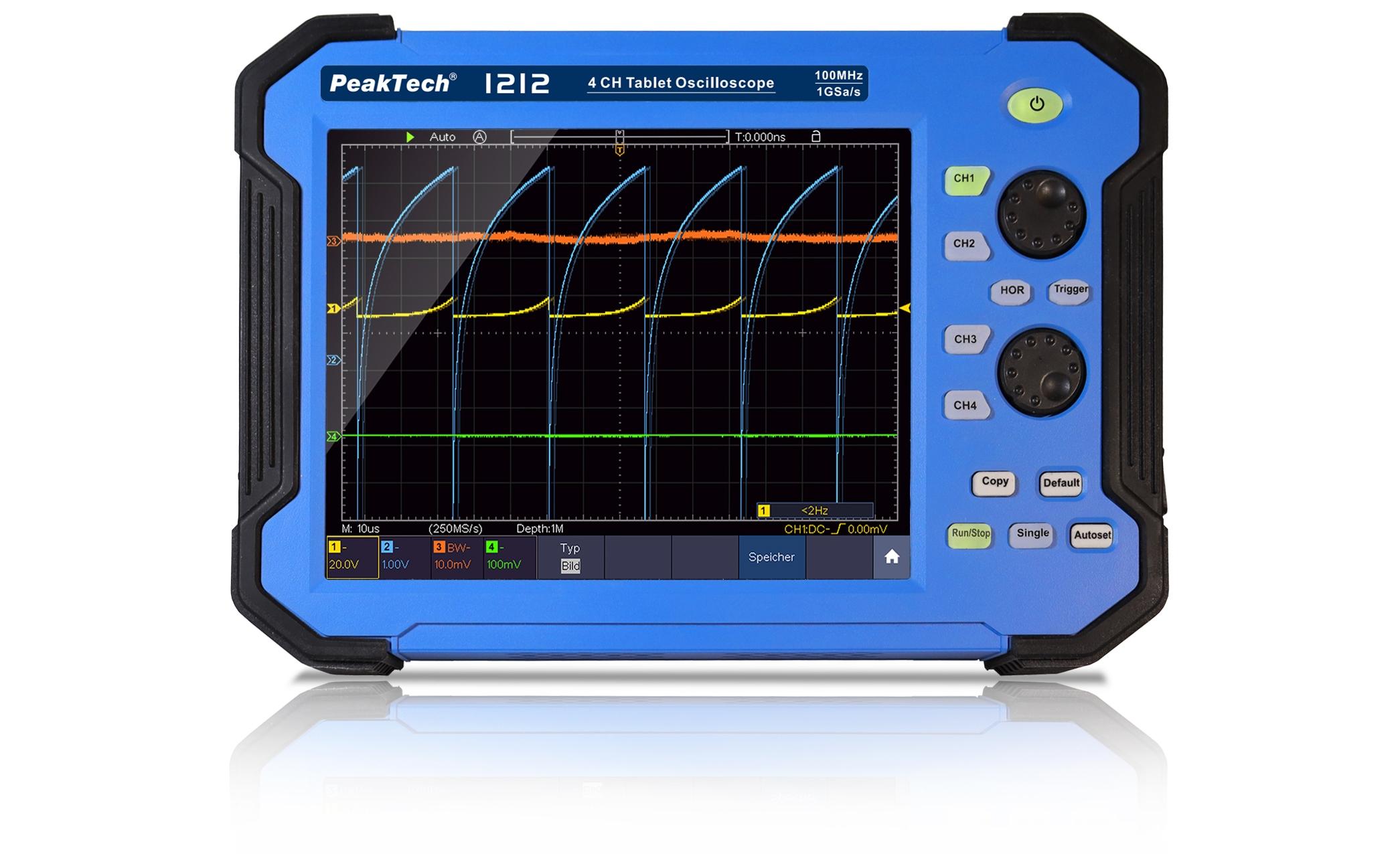 99G Osciloscopio tablet P 1212
