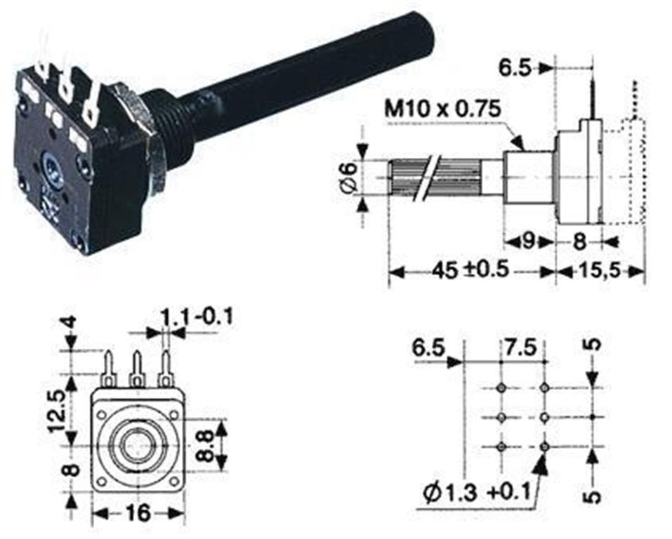 POTENCIOMETRO 100OHM