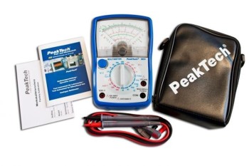 PEAKTECH MULTíMETRO ANALÓGICO 500VAC/DC