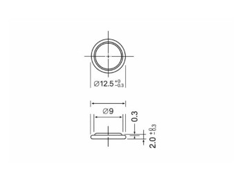 PLACA FIBRA DE VIDRIO 100X160