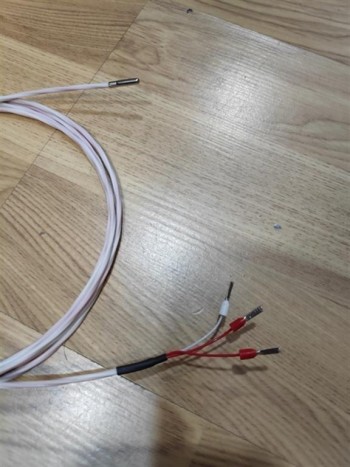 S/PT100 3*10MM CABLE TEF. 1M