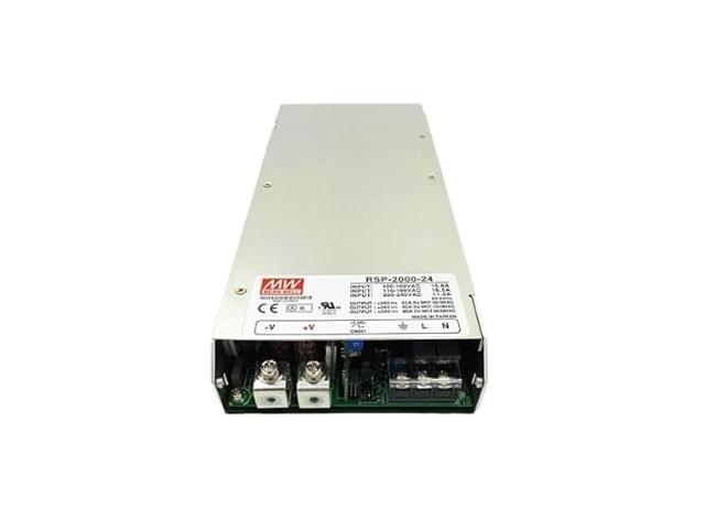 FUENTE ALIMENTACION 85-264 VAC 1 SAL. CAJA MET. 24V DC 80 AMP, 2000 WAT MEAN WELL IP20