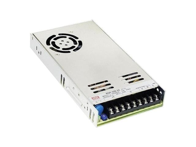 FUENTE ALIMENTACION 85-264 VAC 1 SAL. CAJA MET. 24V DC 13,3 AMP. 320 WAT MEAN WELL IP20