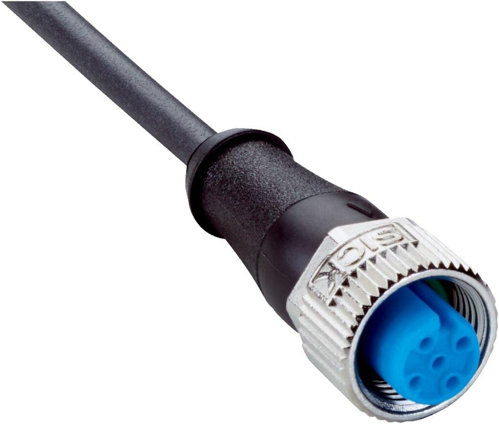 CONEXION 5M C/CONECTOR M12 4P HEMBRA RECTO (SICK) PUR