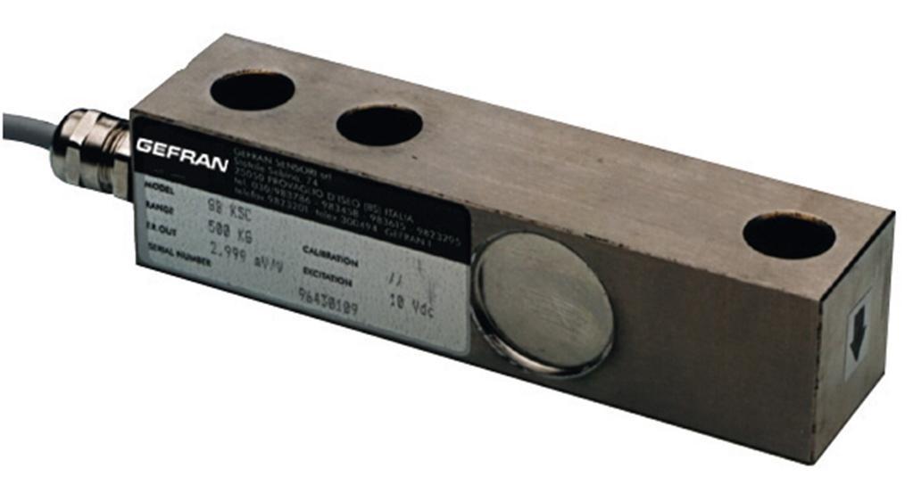 GEFRAN CÉLULA DE CARGA SB-K5M-FP